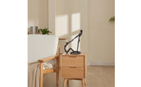 Human Figure Sculpture Abstract Metal Sculpture with Base Matte for Living Room