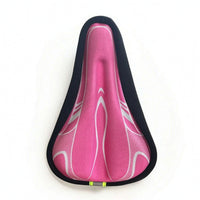 Silicone Cycle Seat Cover Cushioned Cycle Saddle Cover Elastic Secure for Children's Bicycles