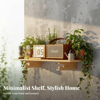 Single-Tier mount board Nordic aesthetic Verticalmounted VerticalstorageSaving for Living Room