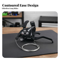 24 Speed Brake Lever Gear Selector Long-Lasting Aluminum Alloy 24 Gear Selector Gear Selector Mountain Bike Gear Changers