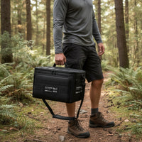 Camp Organizer Bag Portable Foldable Storage Box Easy to Carry Storage Box with Zipper for Camping, Camping
