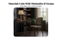 Leather-Upholstered Armchair Sturdy Wood Frame Upholstered Side Chair Minimalist Design Ergonomic Armrests for Homeowners