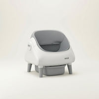 Electric Automatic Cat Litter Box Hooded Self-Cleaning Cat Litter Box Open-Front Pet Supply Handseffortless for Cats, Apartments, Home