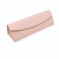 Faux Leather Writing Utensil Case Minimalist Design School Supply Organizer
