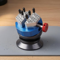 Miniature Ball Vise Perforated Clamps Workshop Tool Adjustable for Engravers