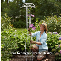 Mushroom-Shaped Plant support long-lasting Climbing Frame Sturdy Support for Flower Pot