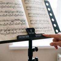 Portable Folding Music Stand for Guitar Piano Guzheng Erhu Electronic Organ