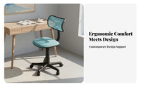 rotate Mesh Task Chair Padded Seat pad Office Furniture Wheeled Base