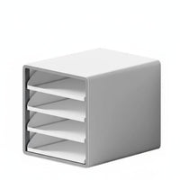 Desktop Drawer Cabinet Space-Saving Desk Organizer No Assembly Required