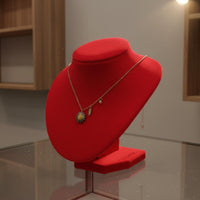 Necklace Bust Display Stand Rectangular Necklace Display Bust for Jewelers, Photography Studios, Boutiques