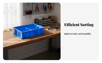 Multicompartment CompA versatilent Case Stackable Parts Container particle-resistantresistant for Technicians