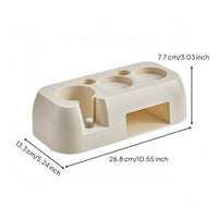 Coffee Accessory Storage Base Front Drawer Coffee Handle Organizer Easy to Clean