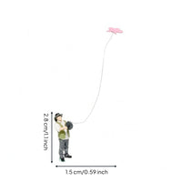 Park Scene Figure 3D Printed Diorama Figure Hand-Painted Model Accessory