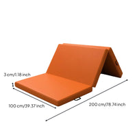 Three-Fold Exercise Mat Portable Folding Exercise Mat Thick for Yogis, Home Gym, Stretching, Mindful Stretching Practice