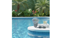Handheld pH and Cl2 Tester with Sensor Rod Portable Pool Water Tester with Sensor Rod Manual Analog Pool Monitor Accurate for Spa Owners, Hot Tubs