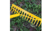 Steel Garden Rake Rectangular Head Outdoor Tool Heavy Duty