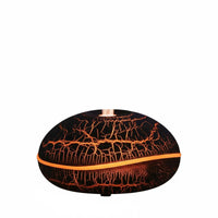 USB Powered Flame Effect Mist Disperser Quiet Operation LED Flame Humidifier Timer Function for Bedroom, Spa, Meditation Studio