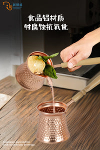 手冲壶拉花杯土耳其食品级咖啡壶欧式长柄咖啡器具工具奶缸奶泡器