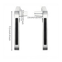 Aluminum Alloy pane Handle, Casement pane Handle, Rotating Crank, Universal Replacement, effortless function, Easy Installation