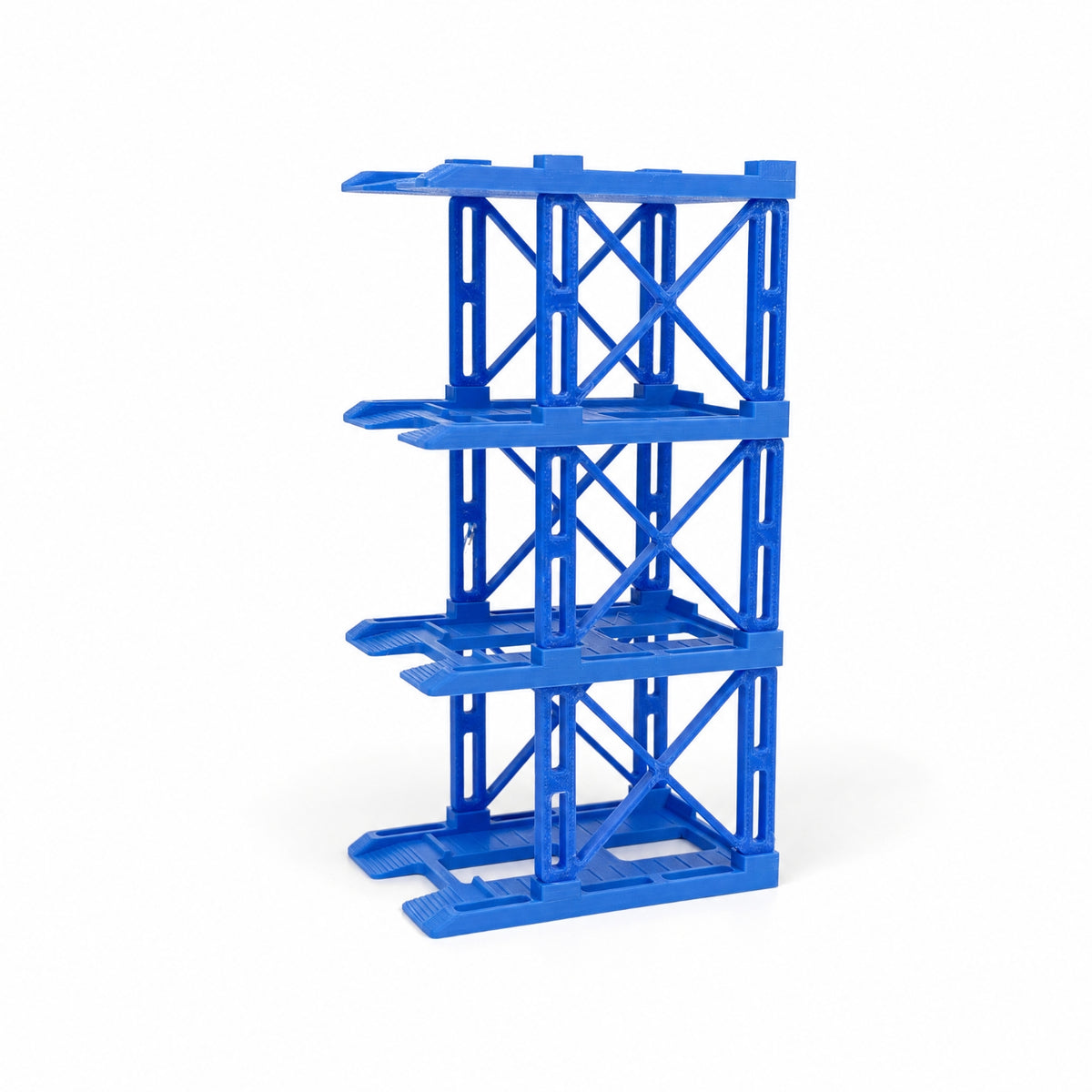 Miniature Diecast Car Display Stand Compact Model Car Display Rack Garage-Style Easy to Assemble for Collectors