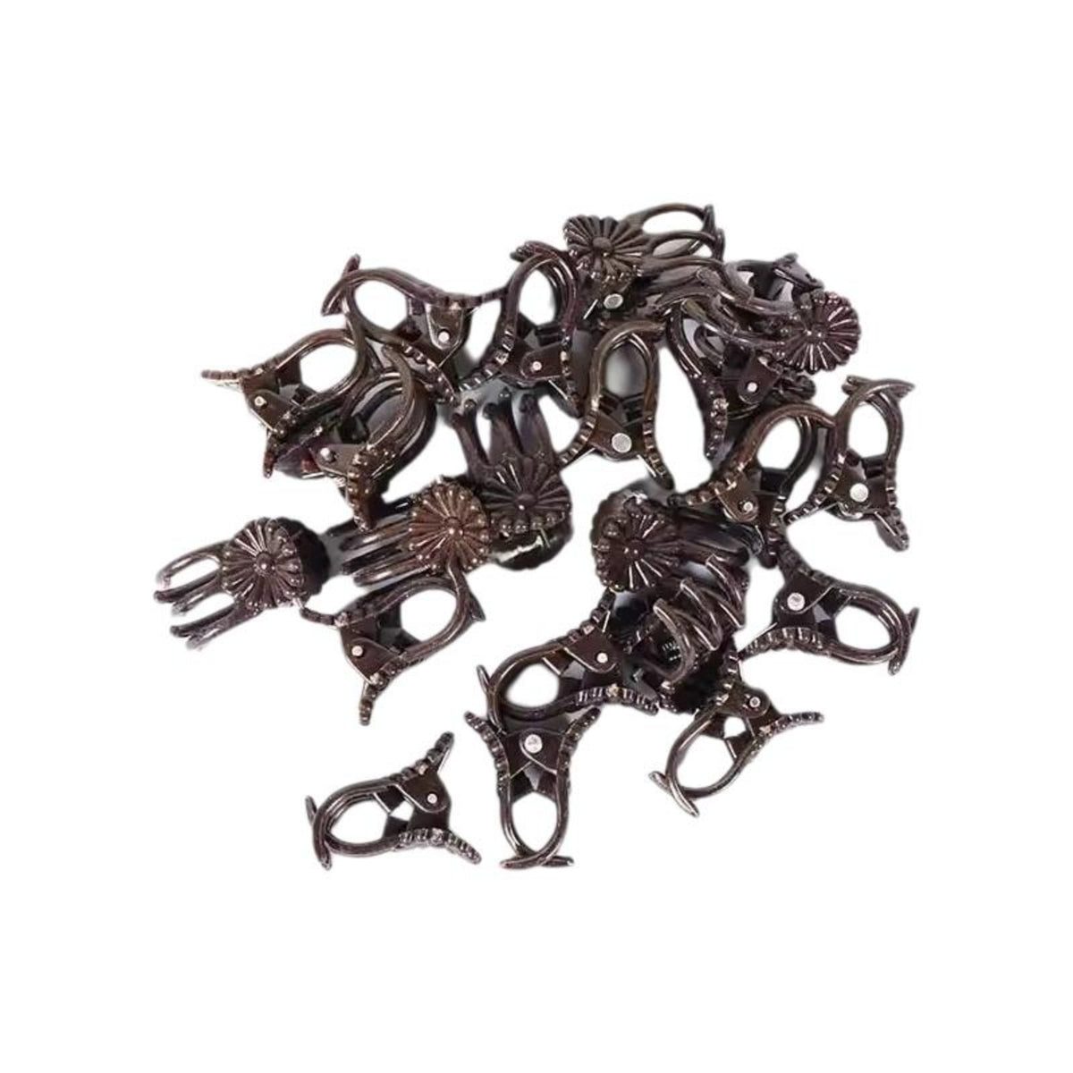 Orchid Plant Support Stakes and Flower Clips Set