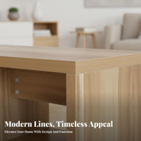 Multi-Level Accent Table Minimalist Design Nightstand Versatile Use for Students