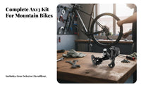 3x13 Speed Cycle Groupset Aluminum Alloy Construction Mountain Bike Gear Selector Kit Mountain Cycle Derailleur and Gear