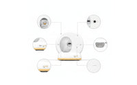 Enclosed Self-Cleaning Cat Litter Box Washable Automatic Cat Litter Box Hygienic Sealed for Cats, Indoor, Apartments
