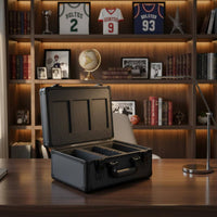 Lockable Card Storage Box Large Capacity Graded Card Storage Box Impact Resistant for Collectors