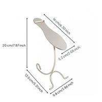 Adjustable Footwear Display Stand Electroplated Adjustable Shoe Holder Stand Iron