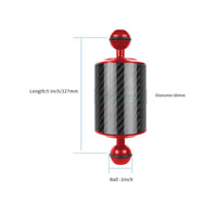 Double Ball Head Buoyancy Arm Resistant Carbon Fiber Buoyancy Arm Sturdy
