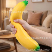 巨型香蕉捏捏乐Giant Banana  慢回弹解压玩具仿真水果香蕉捏捏乐