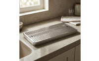 Stainless Steel Drop Tray Raised Edges Hygienic