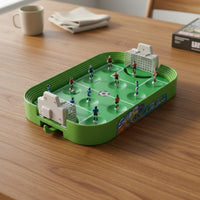 Football Game with Spring Participants Head-to-headPlayer Tabletop Football  -Paced Mini Foosball Table for Kids, Teens, Party