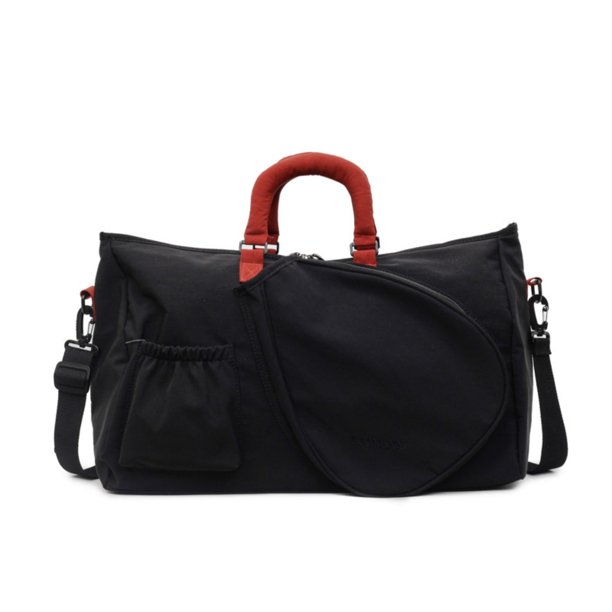 Multifunctional Bag with Racket Pocket Adjustable Racket Bag Organized Comfortable for Travel