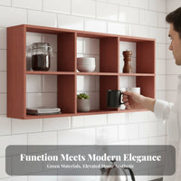Geometric lattice Shelf Multi-Functional Hanging Rack Space-Saving adaptable Use for Apartment Dwellers, Renters