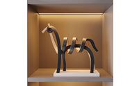 Abstract Horse Statue Modern Figurine Artistic for Living Room, Home Decorators