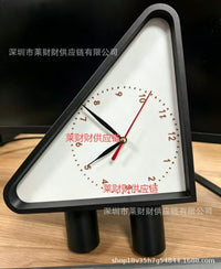 1970s Inspired Double Sided Station Clock