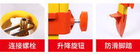 Wooden and Aluminum Alloy Level Tripod for Surveying Instruments