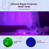 RGB sea wave projector lamp