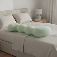 Contoured Ergonomic Body Pillow Supportive Body Pillow with Removable Cover Long Soft for Women, Reading