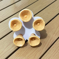 Flower Shaped Bee Feeder Easy to Fill Floral Bee Feeder Weather-Resistant