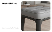 Low Stool Stackable Seating Space Saving Comfort Cushion for Bedroom