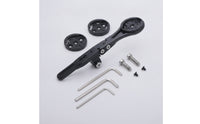 Handlebar Mount with Adapter Plates Adjustable Bike Computer Forward-Position Mount Lightweight for Cyclists