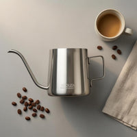 Pour-over Kettle Controlled Pouring Kitchen Item Polished Silver