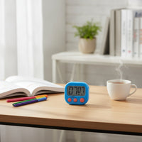 Countdown Timer Electronic Countdown Clock Magnetic Kitchen Timer Digital Countdown Stopwatch with Large Display and Easy Operation Suitable for Baking Cooking Study