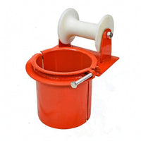 tube-Mouth Cable Guide Wire-Laying Pulley Low-Friction for Electricians, Electrical Work