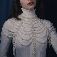 European-American Style Beaded Shawl Chain for Wedding Season