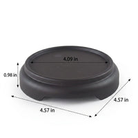 Plant Trays and Drip Tray for Outdoor Plants, Resin Plant Saucers with Raised Feet, Heavy Duty Pot Saucer for Household Gardening Areas