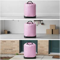 Heavy-Duty Moving Storage Bags with Handles - Waterproof, Tear-Resistant, Reusable